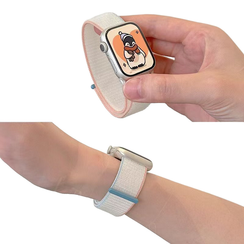 The new smoke purple loop comfortable sports watch strap is suitable for the Apple s9 watch strap, Apple iWatch 8765SE Item Picture