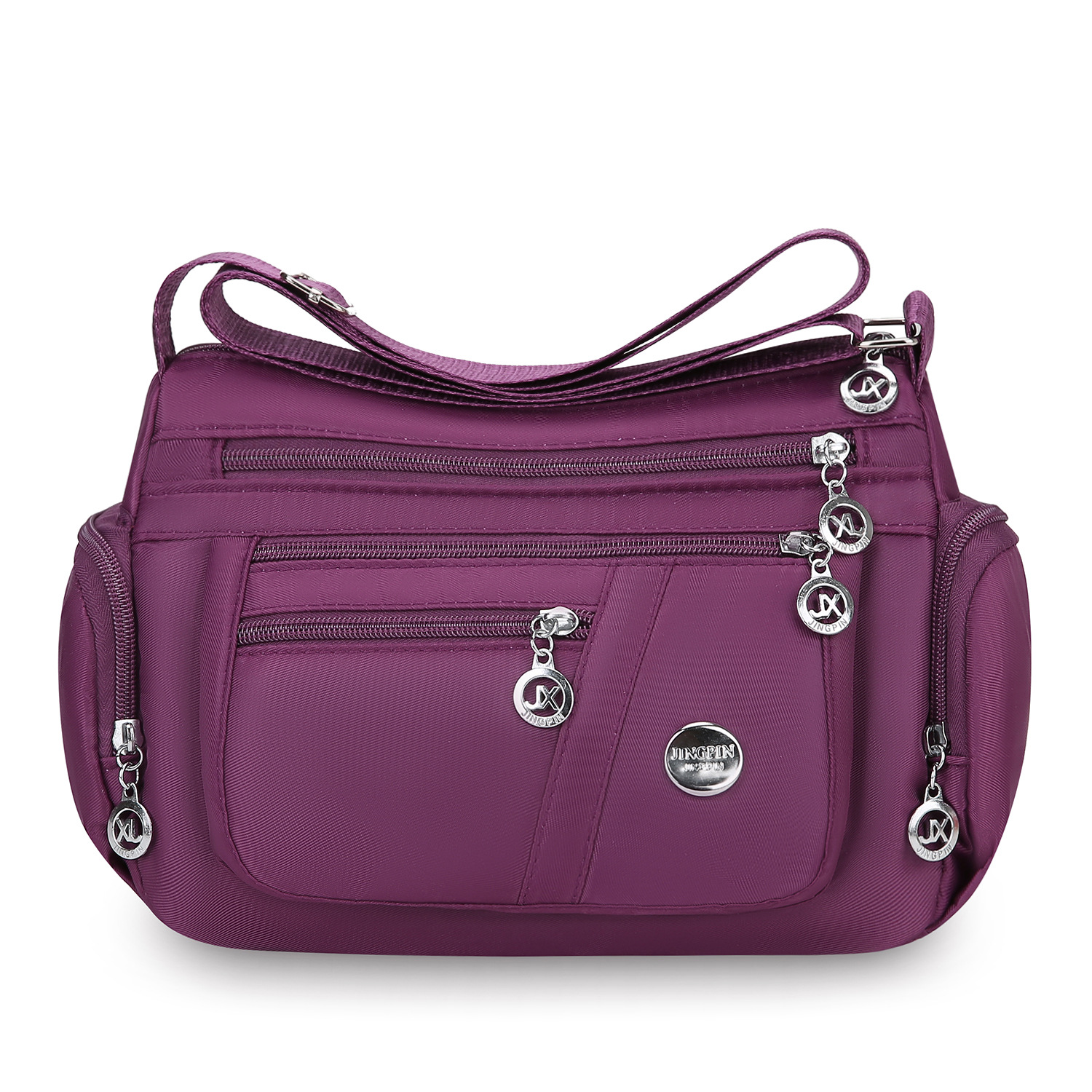 A new popular women's crossbody bag with multiple layers made of Oxford fabric, fashionable, casual and trendy. It's a single-shoulder bag for middle-aged and elderly mothers Item Picture