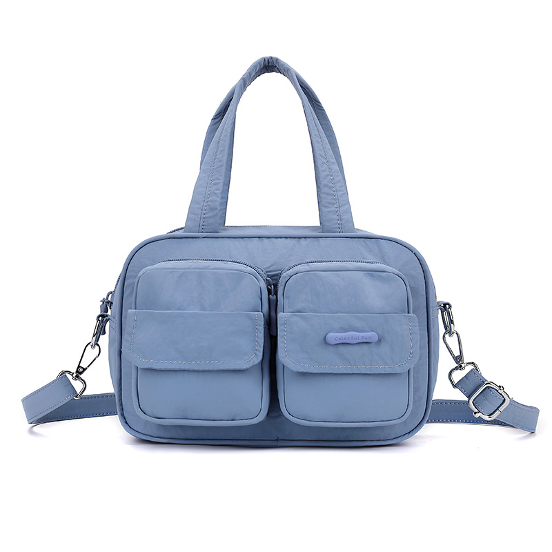 Colorful Fox Korean version Instagram's new fashionable and versatile single-shoulder crossbody bag, multi-pocket handbag and workwear bag Item Picture