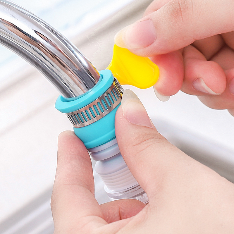 360-degree rotating universal faucet, pressure-increasing splash-proof showerhead, extended faucet, filter, water-saving foaming device Specification drawing