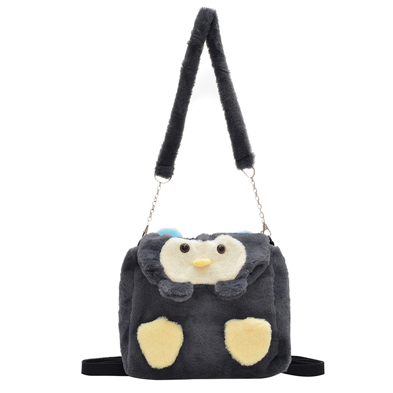 Cartoon bag, little lamb backpack, penguin doll bag, cute girl, school JK versatile backpack, ins Japanese schoolbag Application Scenario