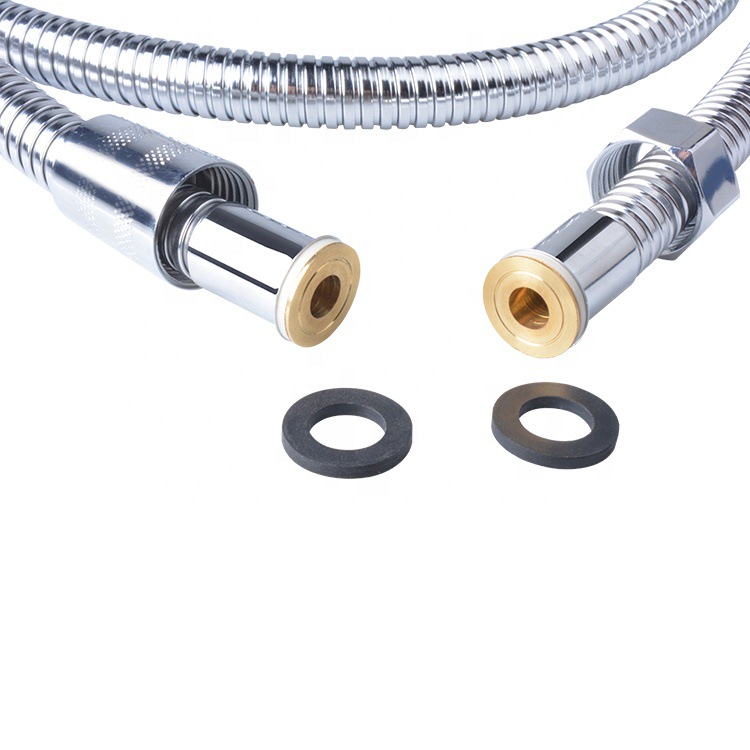 Wholesale water heater, bathroom shower head pipe, 1.5-meter stainless steel shower hose, 1.2-meter shower pipe extension pipe full figure