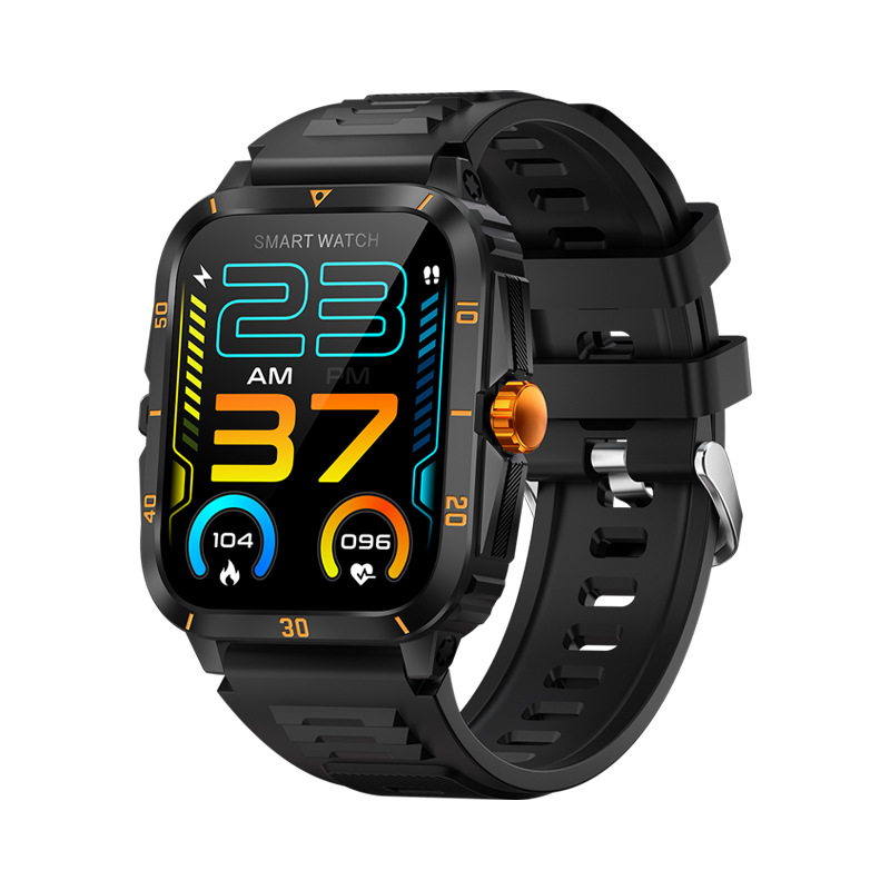The new KT71 smartwatch, 3ATM outdoor sports watch, long-lasting stopwatch timer, cross-border details Picture