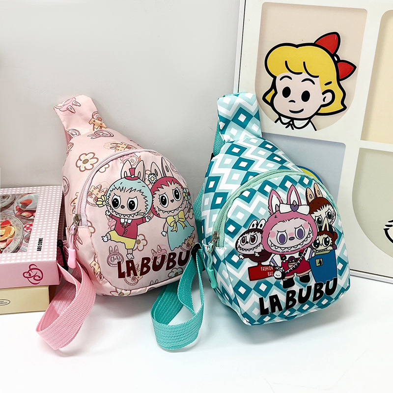 Cartoon chest bag, fashionable and cute children's bag, boys and girls' casual casual coin purse, single-shoulder crossbody bag, children's backpack Application Scenario