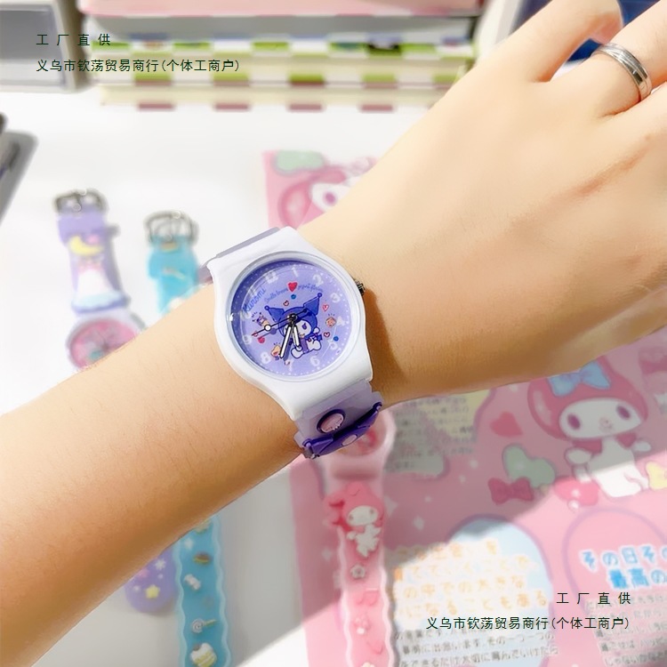 Children's toys, watches, girls, primary school students, kindergarten children, babies, waterproof cartoon electronic, 3-year-old children's Day gifts details Picture