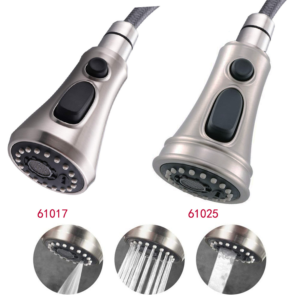 Kitchen pull-out faucet accessories, pull-out head series, sink, sink, multi-functional anti-splash water extension nozzle details Picture