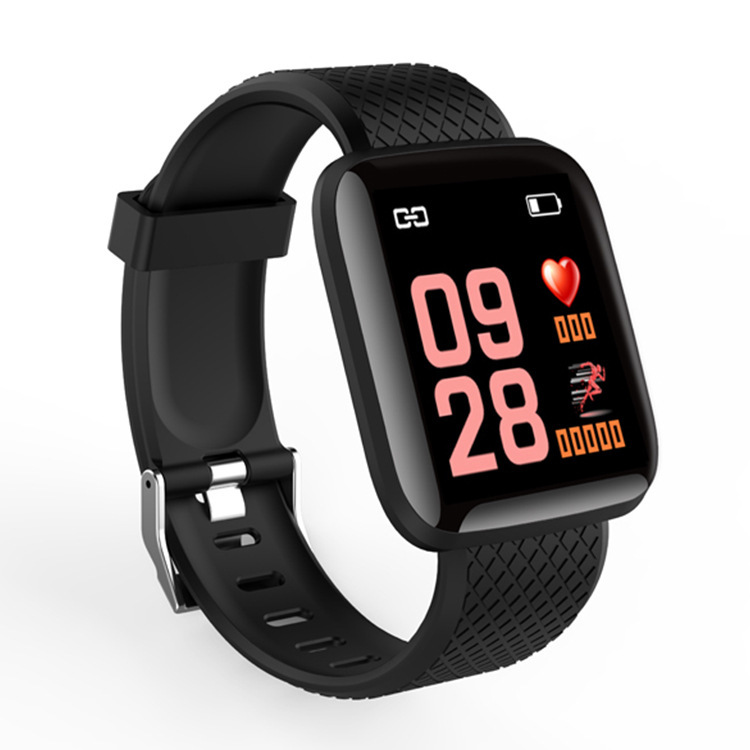 D13 Smart Bracelet Heart Rate and Blood Pressure Health 116plus water-resistant Transport Bracelet Gift Factory sales for foreign trade full figure