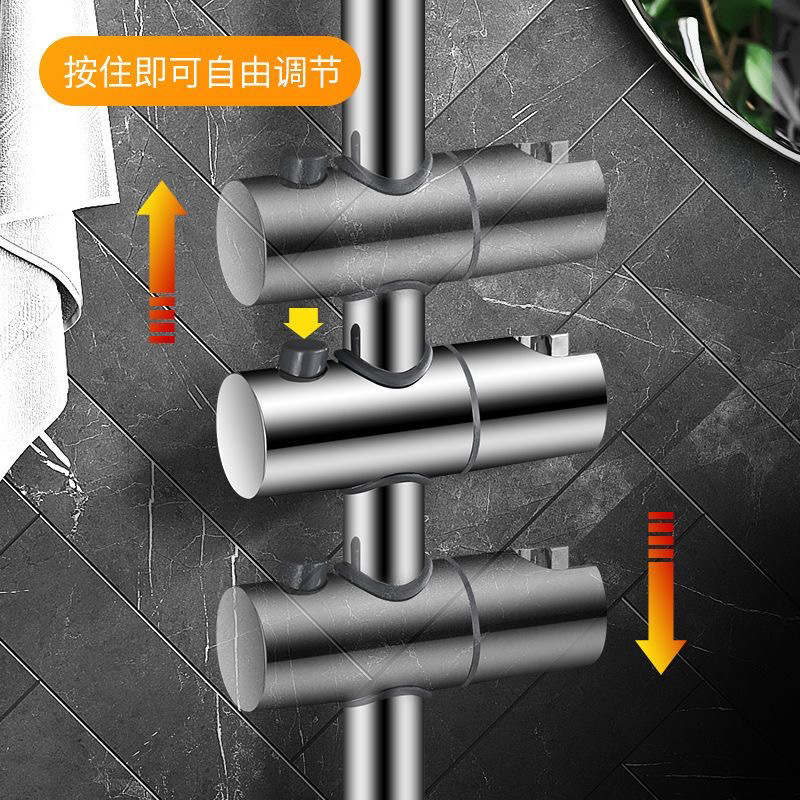 The non-drilling showerhead bracket, a bathroom shower head fixing wonder, adjustable showerhead hanger base, direct sales and hot sale Application Scenario