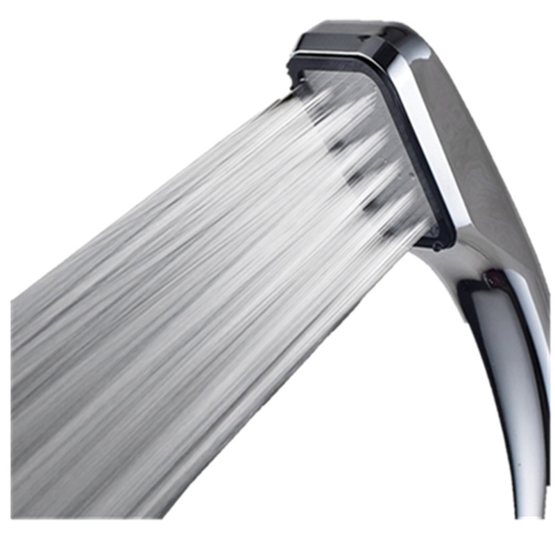 Wholesale 300-hole pressurized shower heads, square hand-held shower heads, pressurized showerheads, water-saving shower heads Item Picture