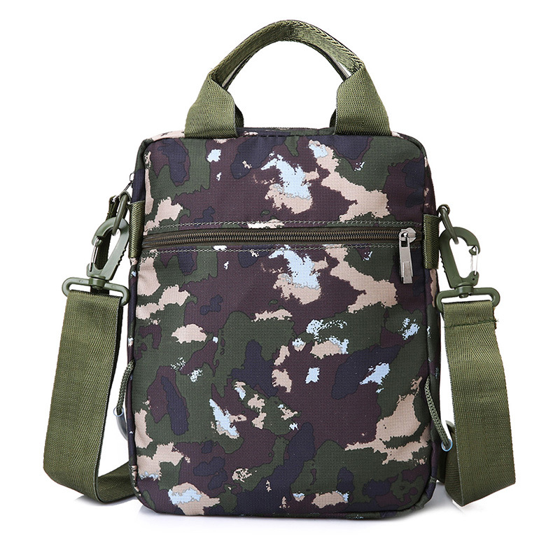 Wholesale men's hand-held crossbody bags, casual single-shoulder bags, outdoor waterproof fabric bags, sports and travel bags, cross-border supply Application Scenario