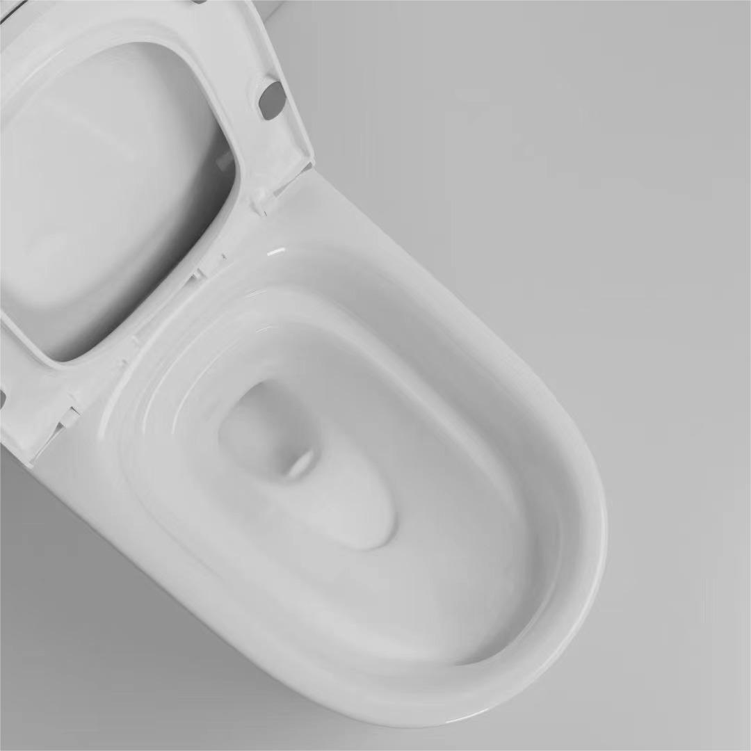 Household toilet, flush toilet, anti-odor and anti-splash water, super cool siphonic water-saving, silent large pipe, anti-clogging seat toilet Specification drawing