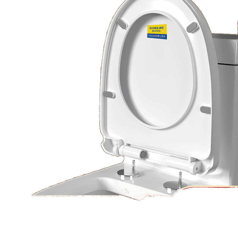 The starting point is like a super thickened toilet seat cover with dual gentle descent and low noise opening and closing universal pressure-resistant toilet seat cover Item Picture