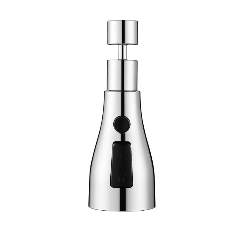 Kitchen faucet, extended bubble, household washbasin, splash-proof shower head, rotating pull-out head, double-blade faucet Item Picture