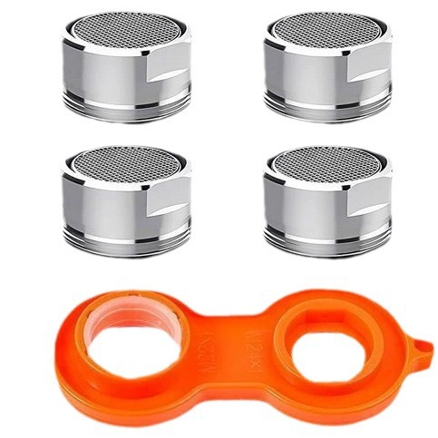 Faucet bubble maker splash filter nozzle Faucet splash filter nozzle combination copper bubble maker complete set of plumbing hardware Item Picture