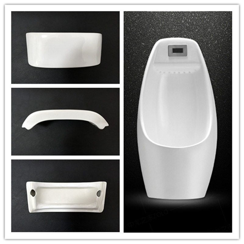 Ceramic top cover plate for men's toilet urinals, upper cover for urinal tank, sensor urinal dust-proof sealing cover full figure