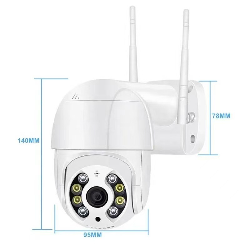 ICSEE Xiongmai A8 Wireless wifi camera dual-light night vision mobile phone remote monitoring camera for home outdoor use Item Picture