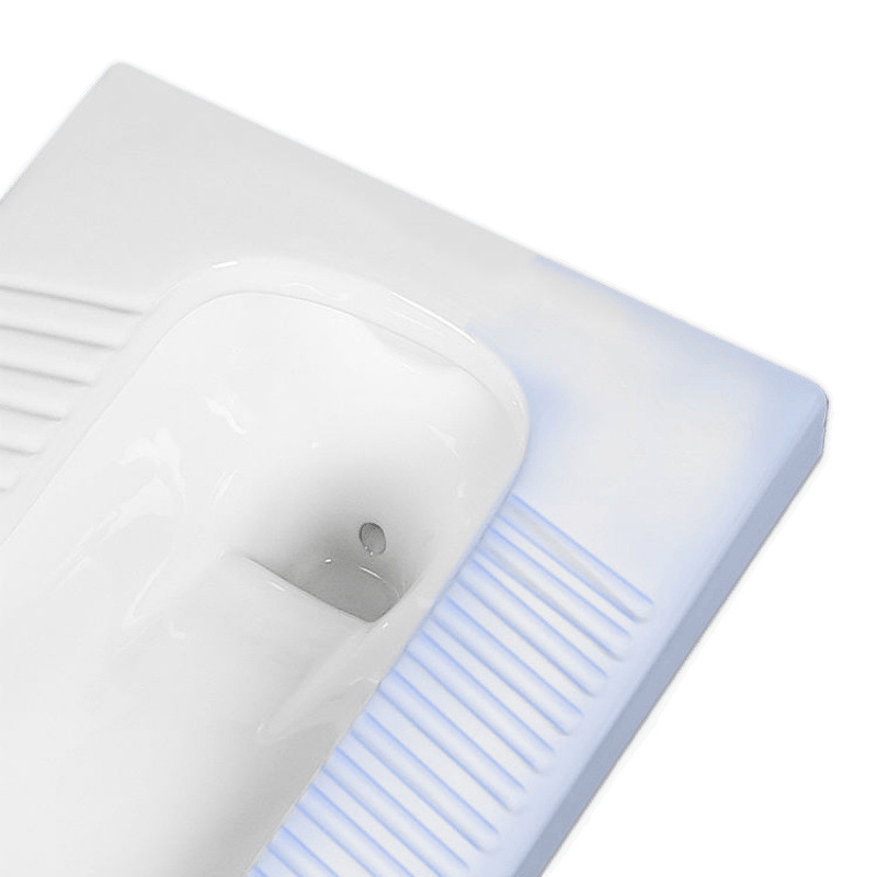 New household ceramic integrated squat toilet, ultra-thin toilet for the entire bathroom, anti-odor squat toilet, toilet bowl Item Picture