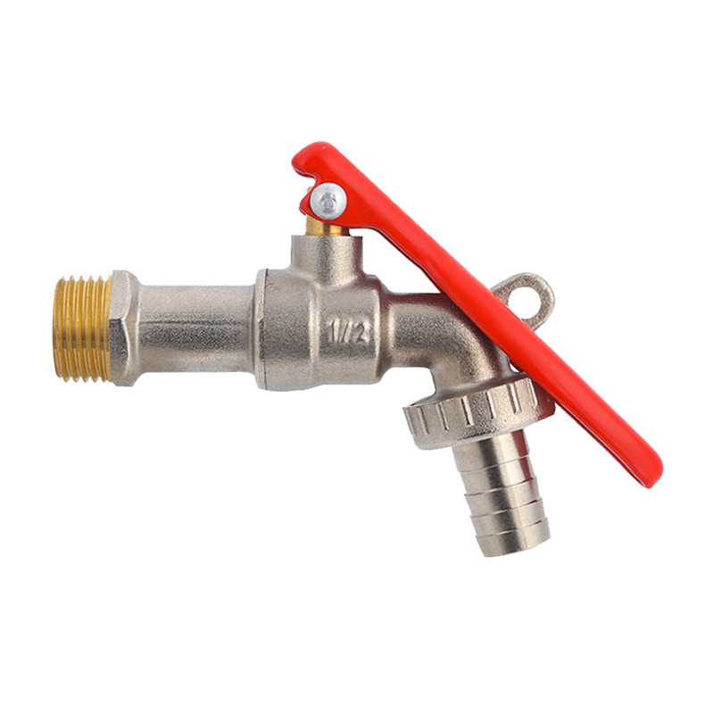 Wholesale lockable faucet brass outdoor garden anti-freezing crack high-flow washing machine anti-water theft and anti-theft copper faucet Item Picture