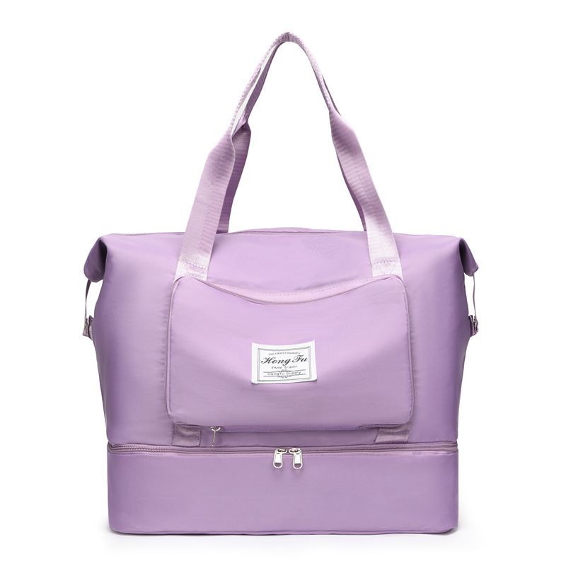 Factory direct sale Korean version large-capacity expandable luggage bag, travel bag, portable yoga and fitness bag for women to go out Application Scenario