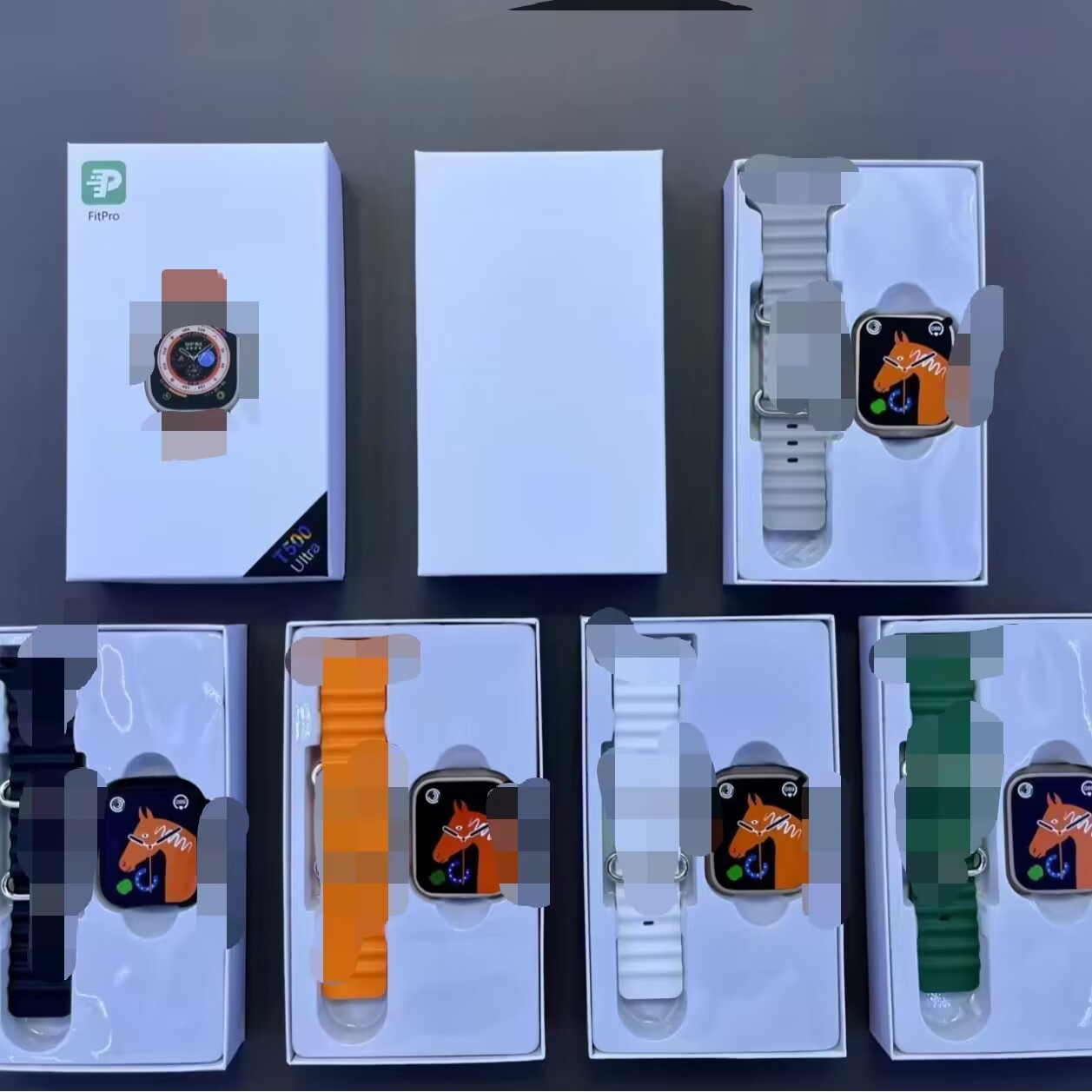 T500 Smartwatch Bluetooth call, incoming call reminder, exercise step count, sleep monitoring X7 T500 UITRA watch Application Scenario