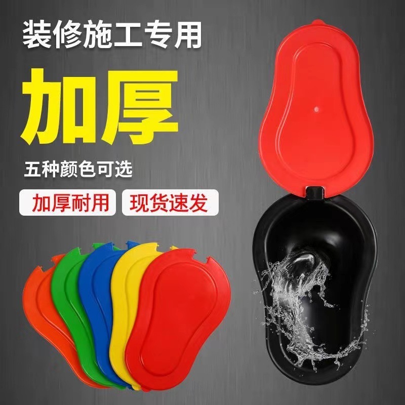 Simple temporary toilet, plastic squat toilet, disposable simple toilet, construction site urinal, anti-odor squat toilet details Picture