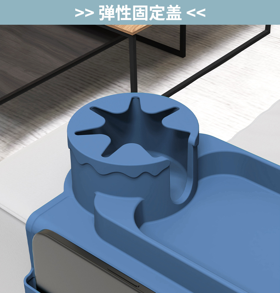 泡泡玛特收纳盒/手办收纳盒/收纳/收纳盒/饰品盒塑料白底实物图