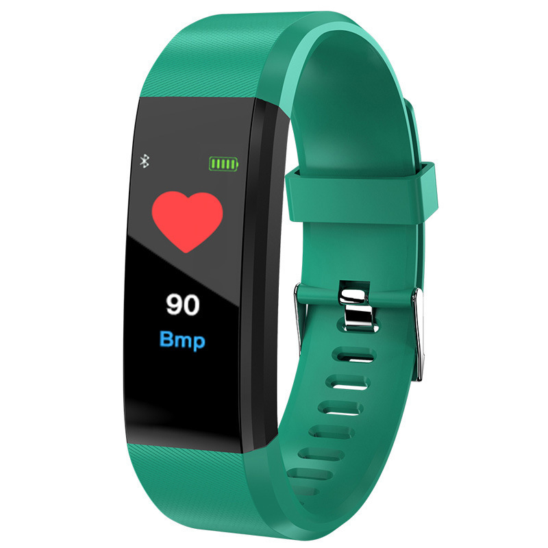 115plus Color Screen Smart Bracelet Heart Rate, Blood pressure, Sleep Health, Waterproof, sports, step-counting smart watch details Picture