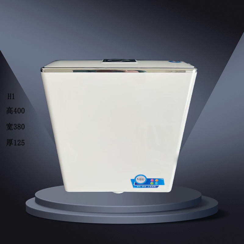 Squat toilet accessories, water tank, wall-mounted water tank without drilling, squat toilet flushing tank, bathroom toilet, squat toilet, flushing tank details Picture