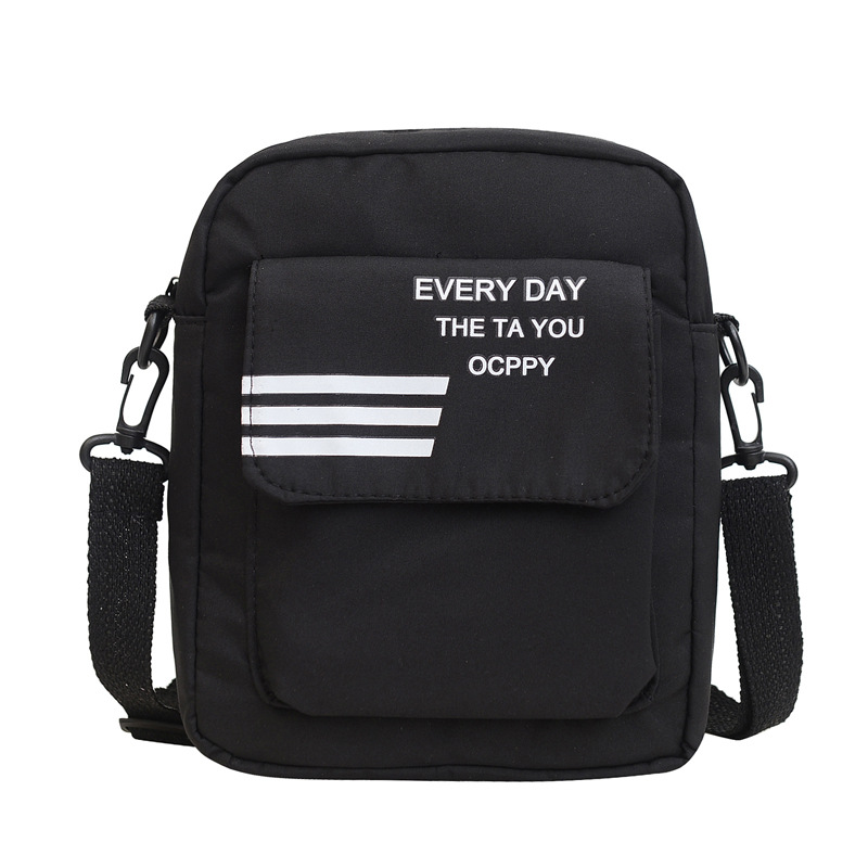 Korean and Japanese style versatile single-shoulder bag 2024 new style fashionable and fresh student bag, simple and cute crossbody bag for girls Item Picture
