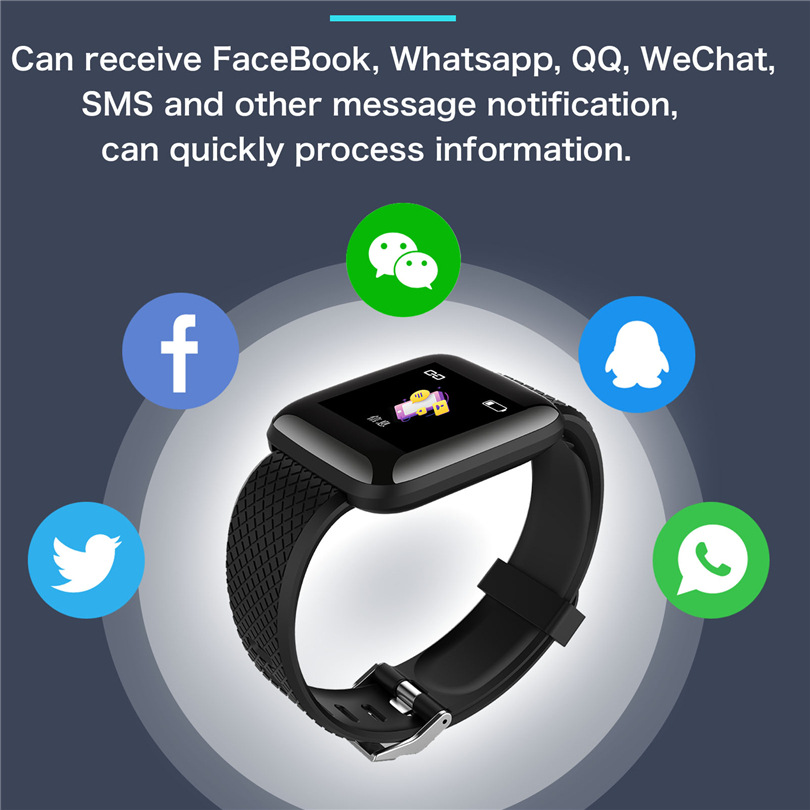 116plus Color Screen Smart Bracelet D13 Real-time heart Rate and sleep Monitoring Gift Cross-border Huaqiangbei Watch Factory Application Scenario