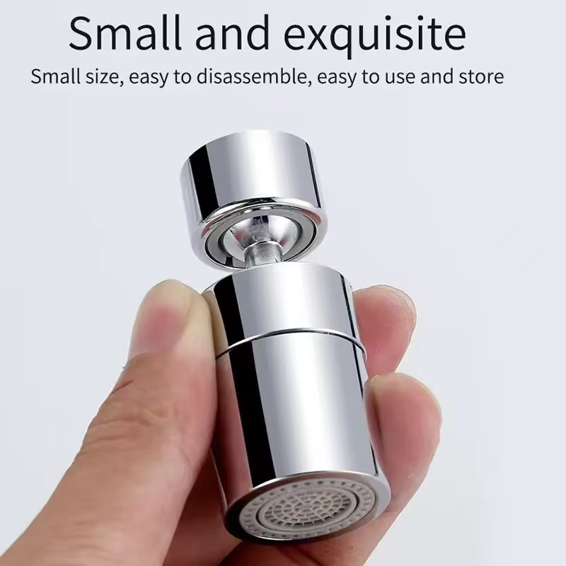 Universal faucet bubble extender, bathroom water outlet anti-splash faucet aerator, water-saving accessories full figure