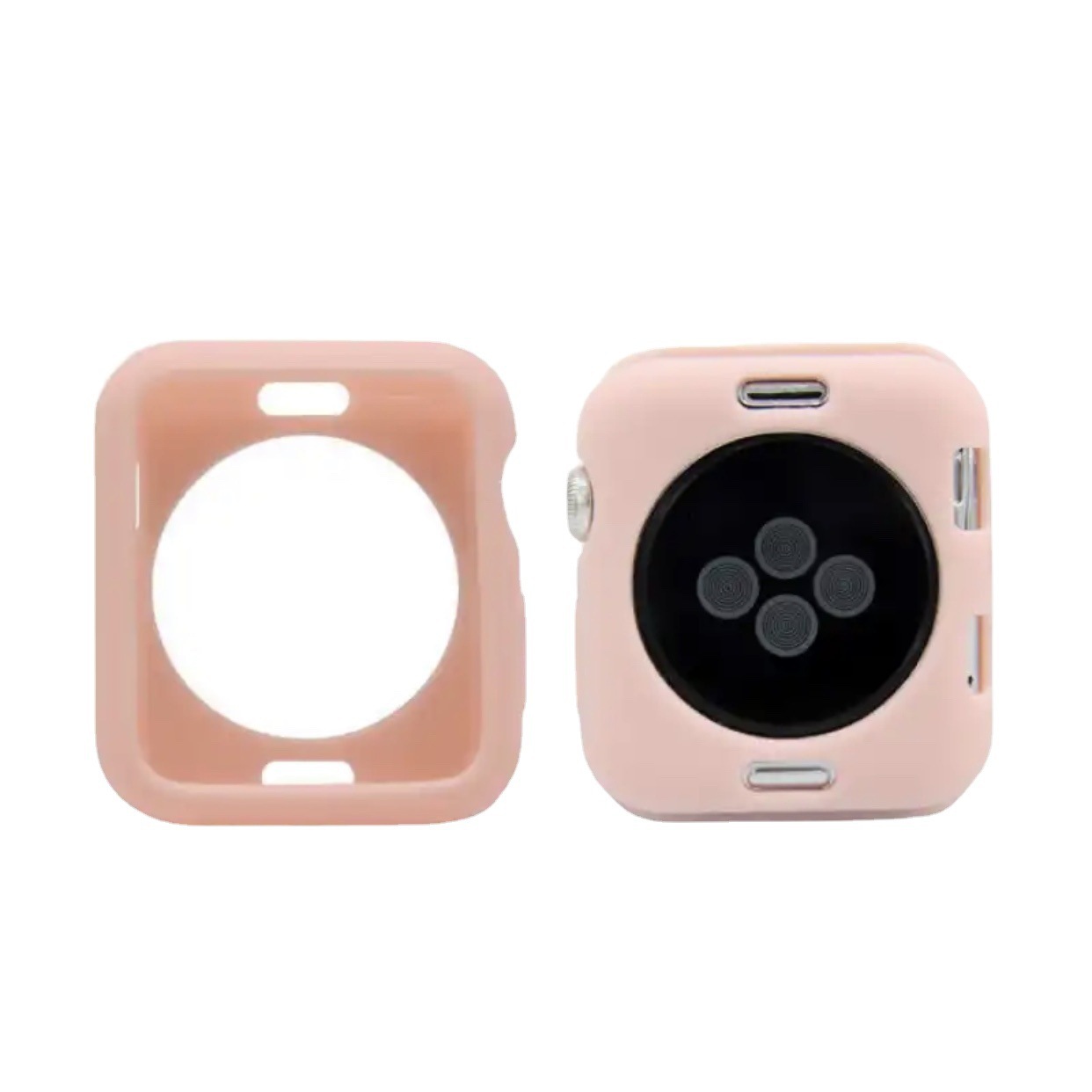 Semi-wrapped TPU watch case, suitable for Apple iwatchs10 soft case ultra49mm candy-colored matte protective case Item Picture