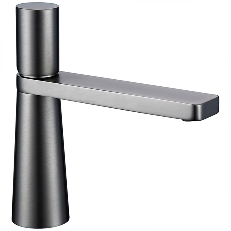 Cross-border faucet, personalized pure copper, bathroom, washbasin, cold and hot all-copper, factory direct sales faucet Item Picture
