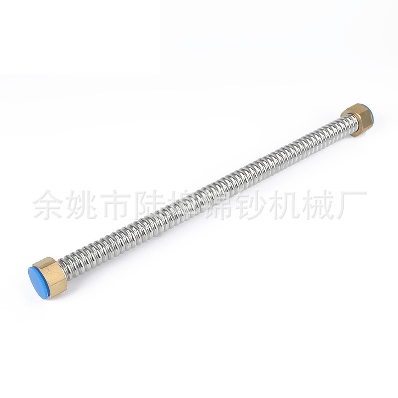 Wholesale 4-minute 201 stainless steel corrugated pipe steel pipe explosion-proof water heater, bathroom water heater, toilet hose from the manufacturer Item Picture