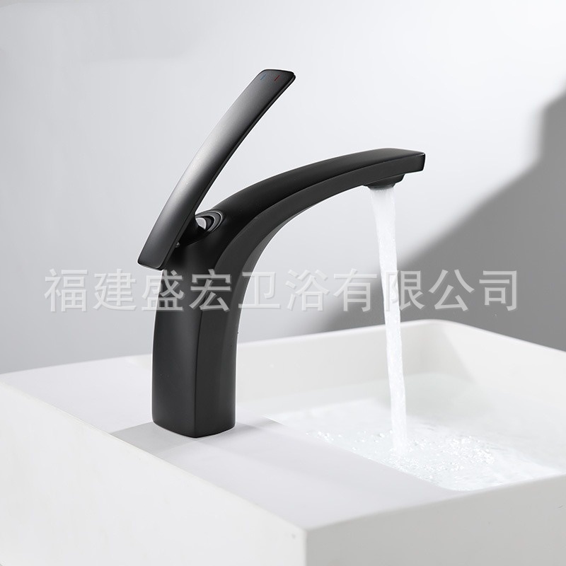 Foreign trade washbasin faucet, cold and hot bathroom, all-copper washbasin, countertop basin, washbasin, anti-splash and pressure-increasing faucet full figure