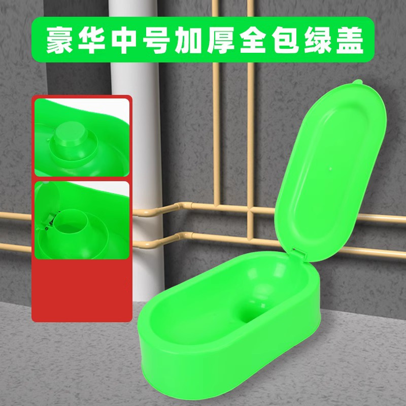 Simple plastic toilet for renovation, large toilet bowl, construction site non-disposable plastic temporary squat toilet, squat toilet Application Scenario