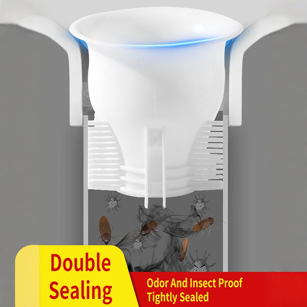 Squat toilet deodorizer, squat toilet, universal squat toilet, urinal, toilet odor blocker, sitting toilet accessories Specification drawing