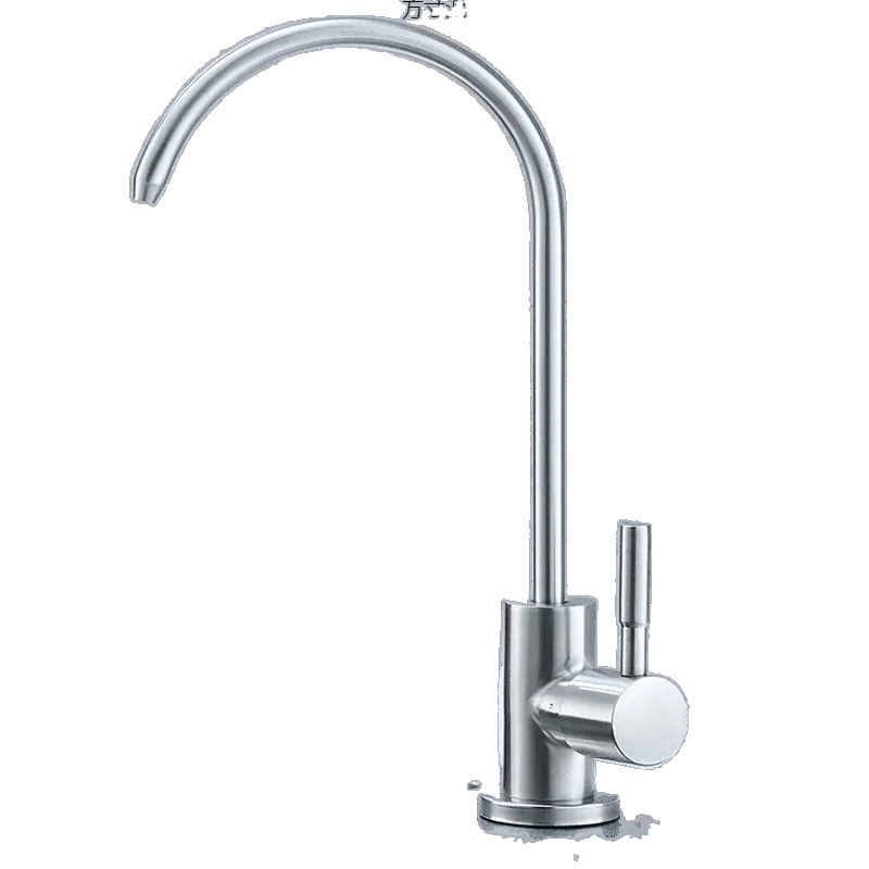 Direct drinking water faucet 2 points 4 points household kitchen water purifier accessories 304 stainless steel goose neck water purifier supply chain Item Picture