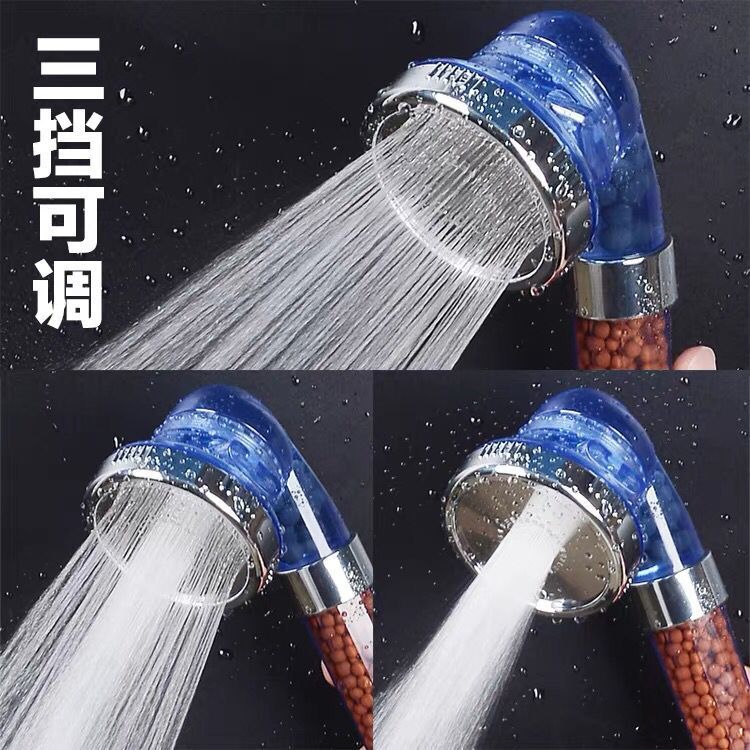 The negative ion shower head is water-saving, filtering, detachable and washable. The shower head is explosion-proof and shock-resistant Specification drawing