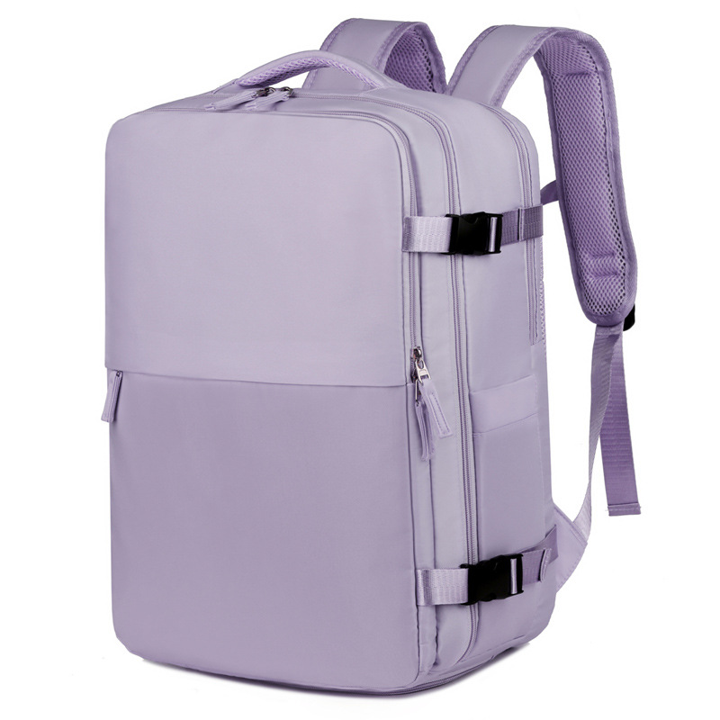 Cross-border travel backpack for women, large capacity, super light, multi-functional luggage backpack, short trip travel bag Specification drawing