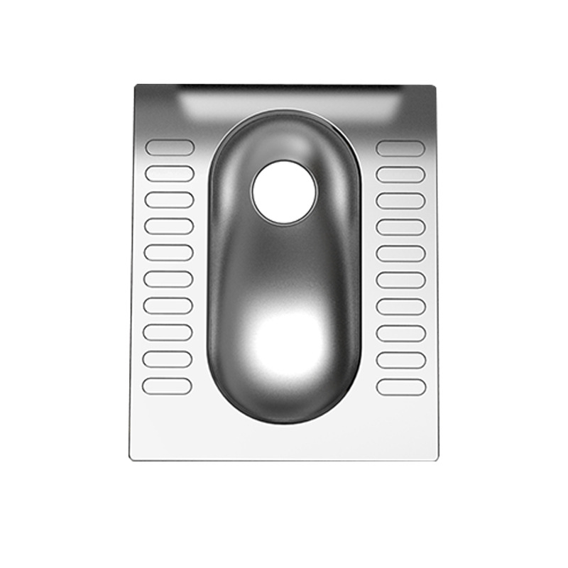 Customized 304 stainless steel squat toilet by the manufacturer, easy to clean, public toilet, bathroom, prison squat toilet Application Scenario