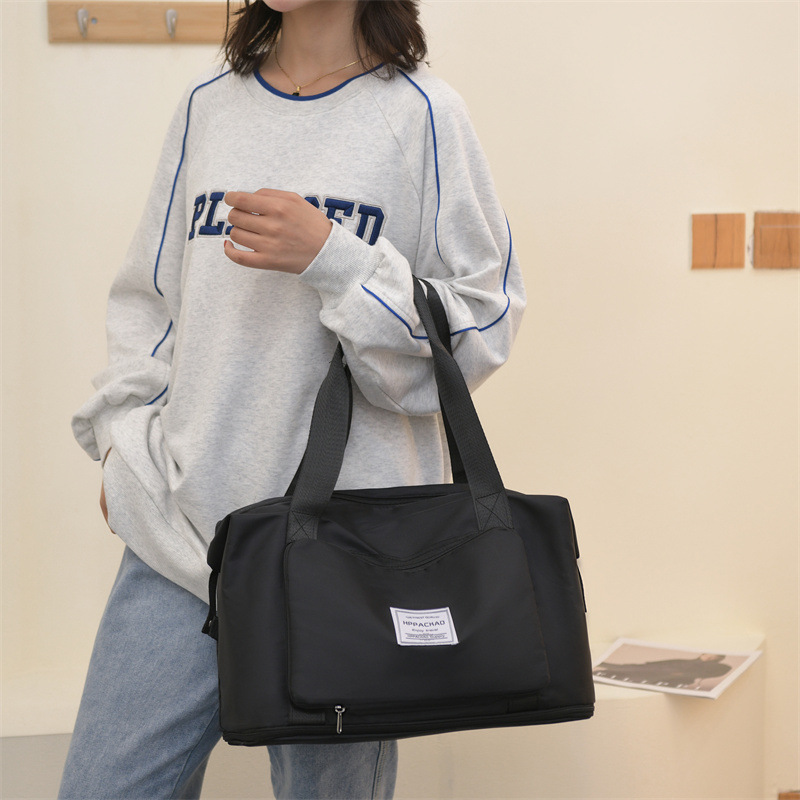 Wholesale large-capacity fashionable and trendy travel bags for women, short trips, lightweight sports, fitness, yoga, storage and maternity bags from the manufacturer details Picture