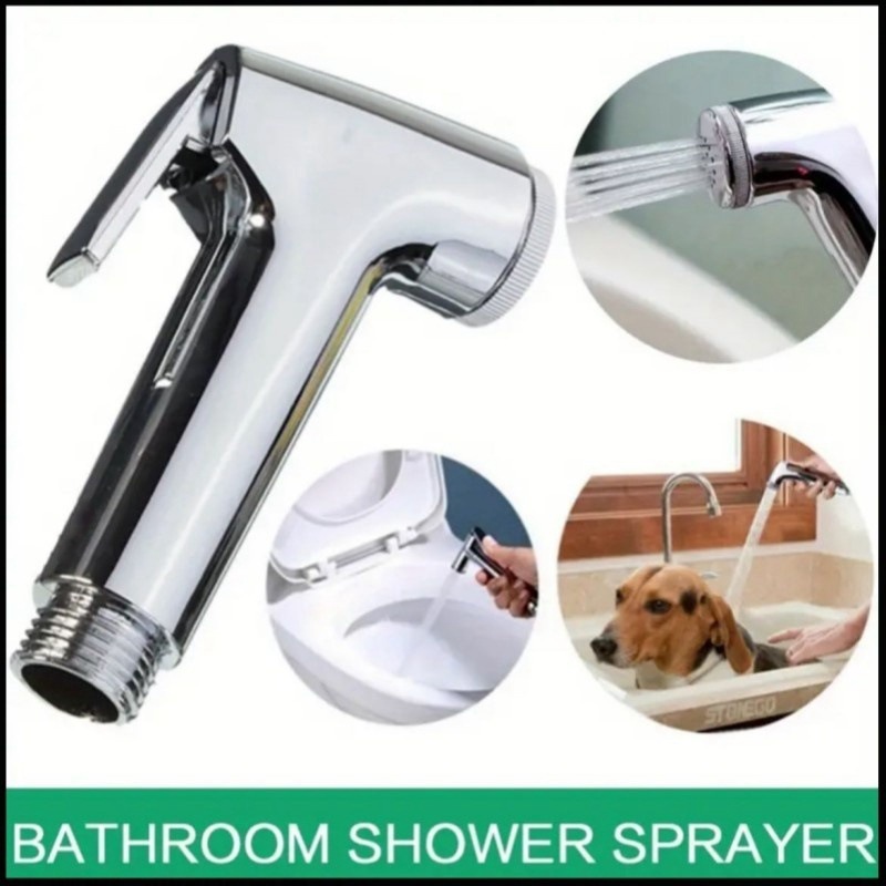 Household toilet flushing spray gun, faucet, women's washer, toilet and bathroom flushing gun, companion, high-pressure pressure-increasing nozzle full figure