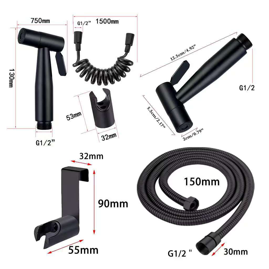 Toilet flushing spray gun, faucet, feminine wash, household toilet, bathroom flushing gun, high-pressure nozzle, telescopic Application Scenario