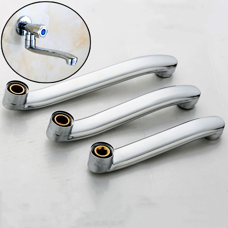 Kitchen water pipe universal faucet accessories, bathtub faucet extended outlet pipe nose G1/2 4-inch pipe international standard Application Scenario