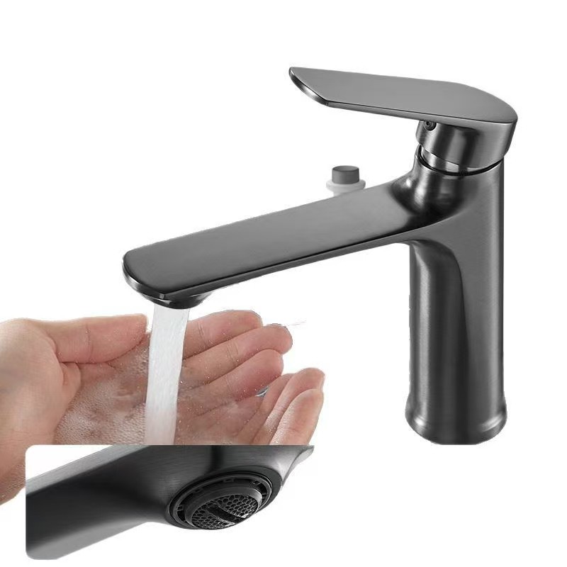 Special faucet for hot and cold water in washbasins, all-copper faucet for bathroom washbasins, washbasins, countertops, balconies and sinks Item Picture