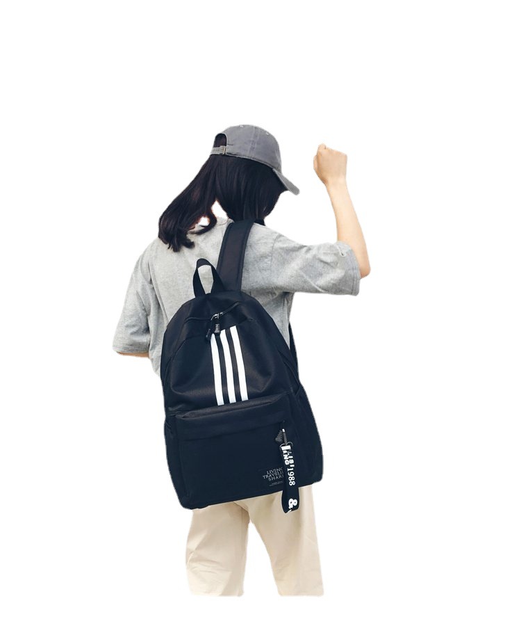 2021 New style backpacks for men, large-capacity couple backpacks, college and high school student schoolbags, campus travel trend double backpacks Item Picture