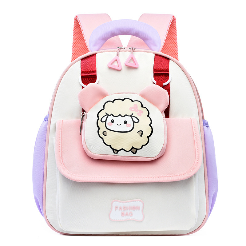New cute cartoon backpacks for boys and girls in kindergartens, casual outdoor backpacks for cross-border travel Item Picture