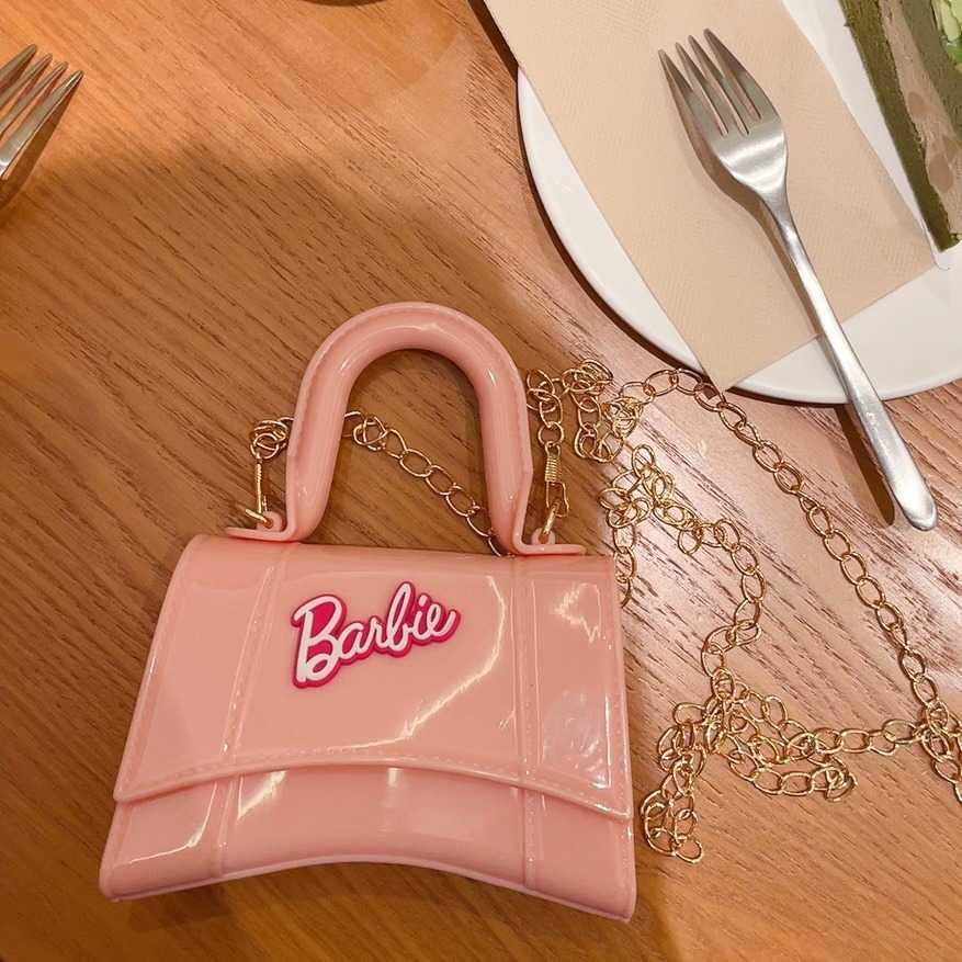 In 2025, the new cross-border bestseller macaron candy-colored jelly bag, hand-held bill of lading, shoulder crossbody, children's and girls' bag, and coin purse Specification drawing