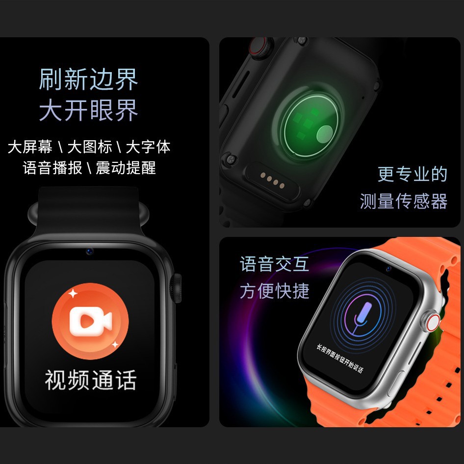 5G elderly positioning smartwatch, anti-dementia for the elderly, anti-wandering gps tracking device, anti-wandering locator wristband details Picture
